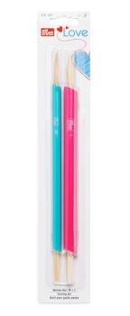 Preview: Prym Wendenadel Set  M + L Pink/Türkis 610189